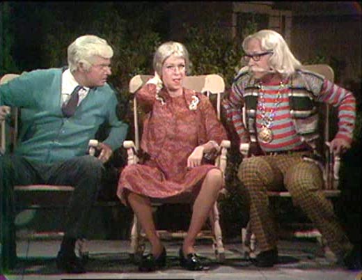 The Old Folks sketch, with a 'unwanted' visitor (Soupy Sales)