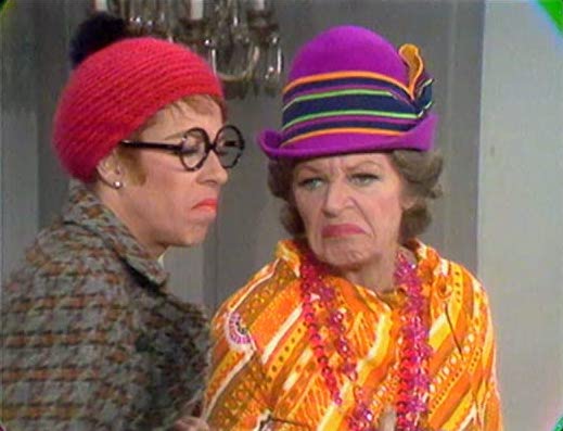 Carol Burnett and Martha Rate visit The Tomcat Club