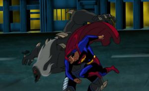 Superman battles Doomsday - to the death