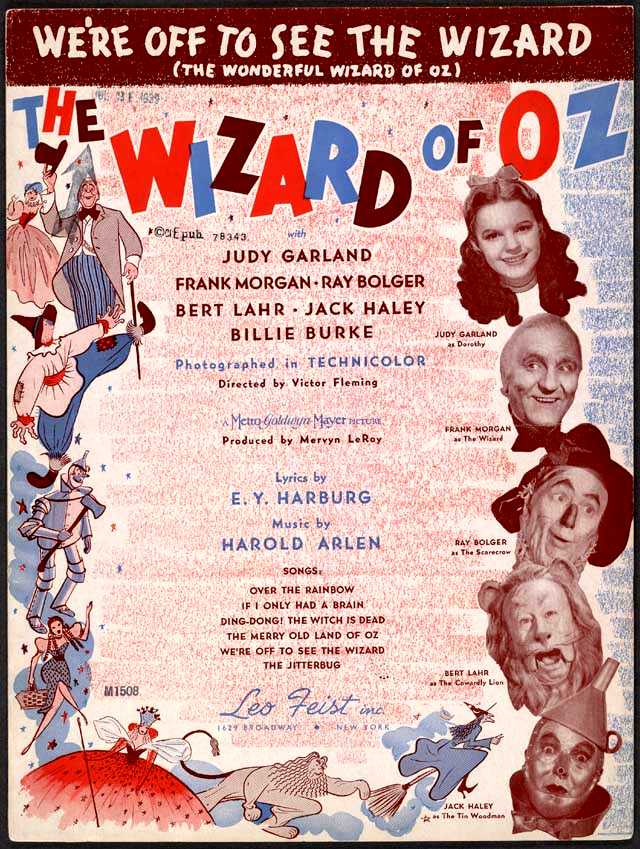 We're Off to See the Wizard song lyrics - Family Friendly Movies