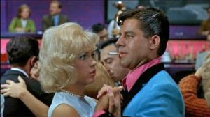 Stella Stevens dances with Jerry Lewis as Buddy Love in The Nutty Professor