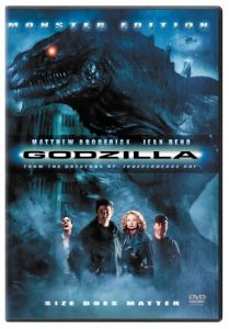 American Godzilla (1998), starring Matthew Broderick