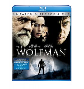 The Wolfman (2010), starring Benicio Del Toro, Simon Merrells, Anthony Hopkins, Emily Blunt